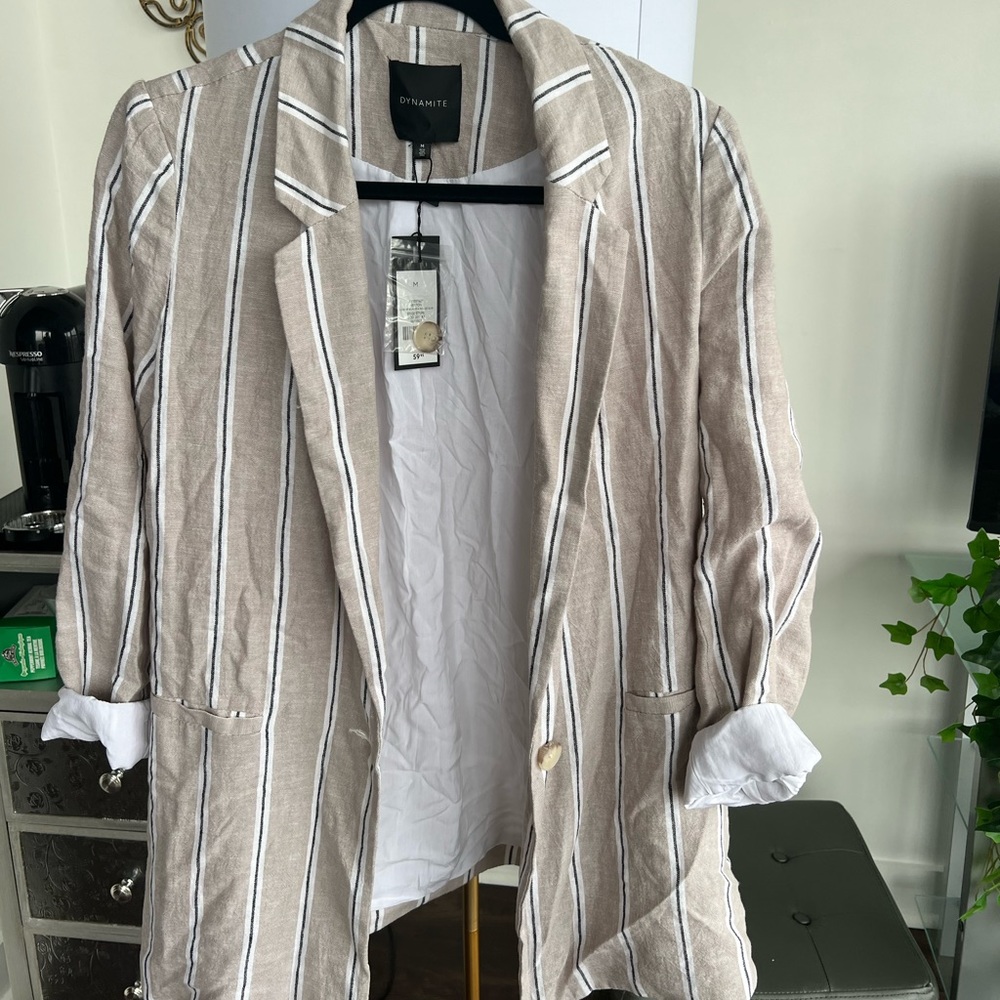 Dynamite boyfriend blazer (M) - new with tags